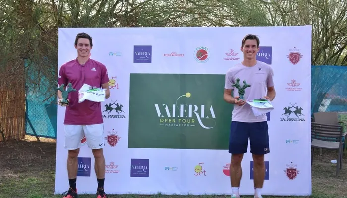 ITF World Tennis Turnier Doppelsieg in Marrakesch 2022