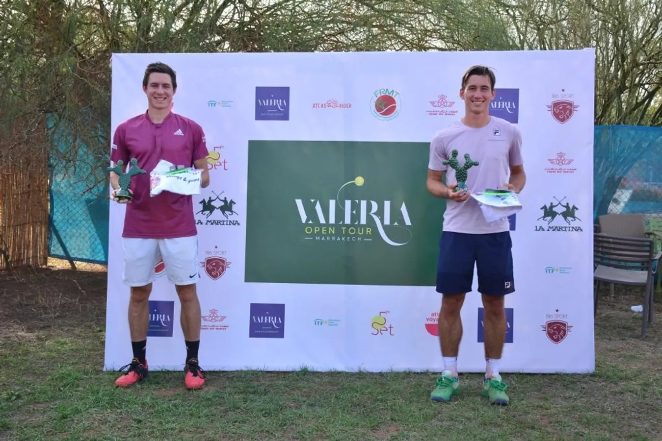 ITF World Tennis Turnier Doppelsieg in Marrakesch 2022