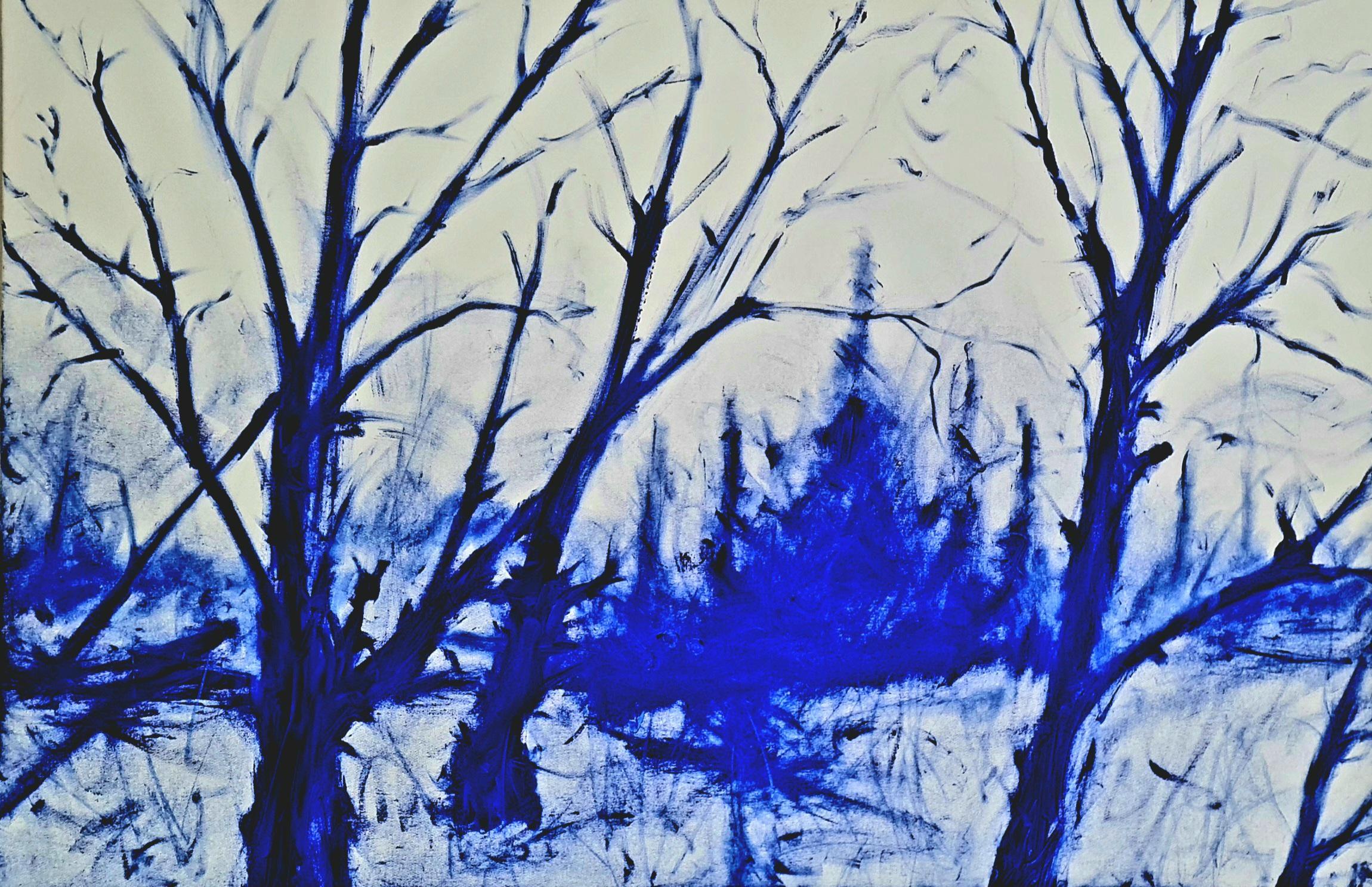 Judy Mardnli, Öl auf Leinwand, 2024 Krumau